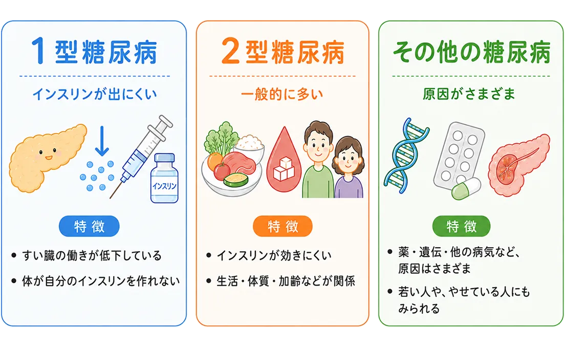 糖尿病の病型まで視野に入れた診療