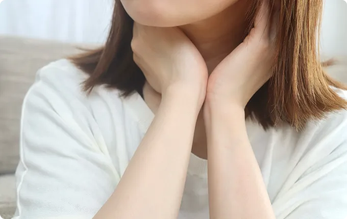 首の腫れ・しこりに気づいたら